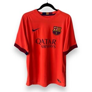 Nike 2014/2015 FC Barcelona Away Soccer Jersey. Size L.